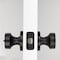 Kwikset Signature Series Pismo Iron Black Knob Right or Left Handed 97300-930 - alternate 7